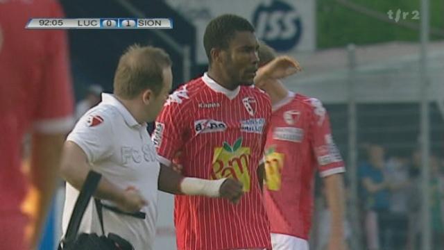 Football / Super League (27e j): Lucerne - Sion (0-1) + itw Arnaud Bühler (Sion)