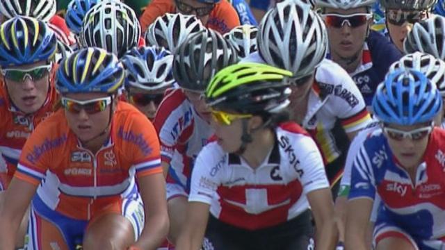 Cyclisme féminin / mondiaux de Copenhague: Giorgia Bronzini (ITA) s'impose, Marianne Vos (NED) termine deuxième et Ina-Yoko Teutenberg  (GER) troisième