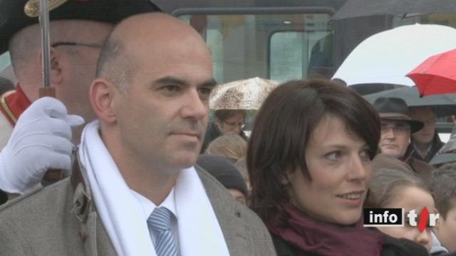 Le nouveau conseiller fédéral, Alain Berset, est fêté sur ses terres ce jeudi