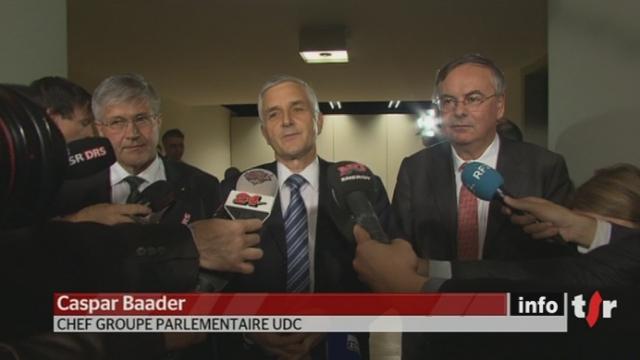 Conseil fédéral : Jean-François Rime et Bruno Zuppiger seront les deux candidats UDC aux élections du 14 décembre