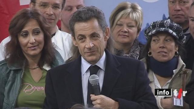 France : mardi, le président Sarkozy était en visite à l'usine Rossignol à Sallanches, près de la frontière genevoise