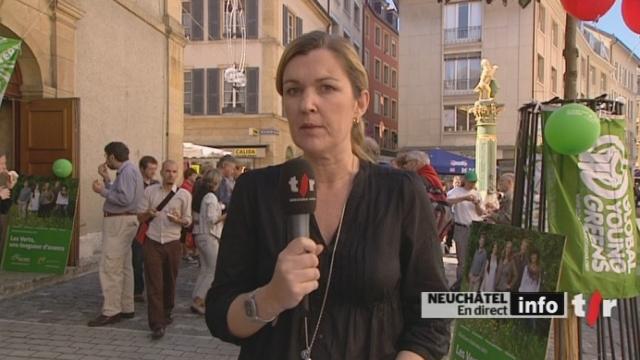 Assemblée des Verts à Neuchâtel: le point avec Madeleine Brot
