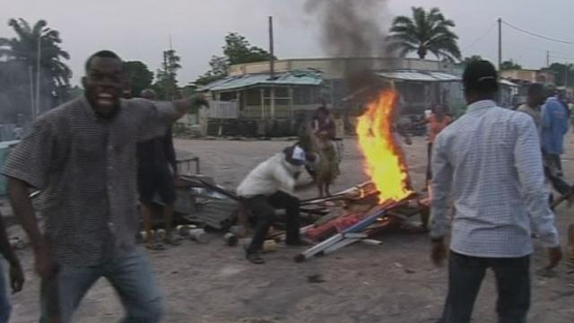 Incidents à Kinshasa après la présidentielle