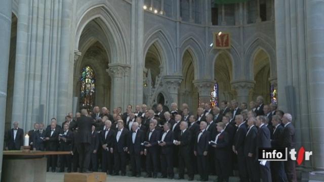 Obsèques de Jean-Claude Mermoud (VD): la cathédrale de Lausanne était bondée cet après-midi