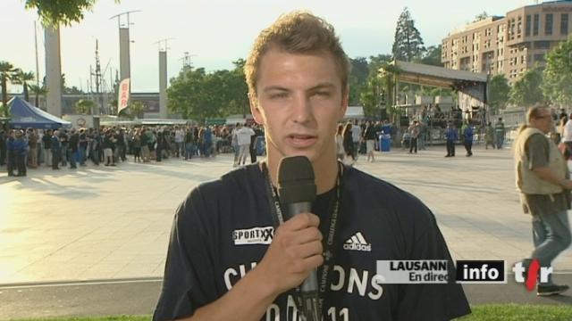 Football / Promotion du Lausanne-Sport: interview d'Alexandre Pasche, footballeur LS