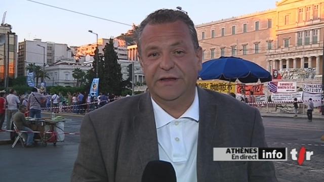 Crise grecque: les précisions d'Abraham Zisyadis, en direct d'Athènes