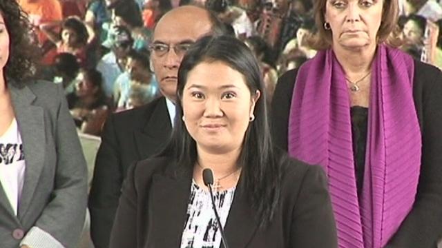 Pérou: Keiko Fujimori reconnaît la victoire d'Humala