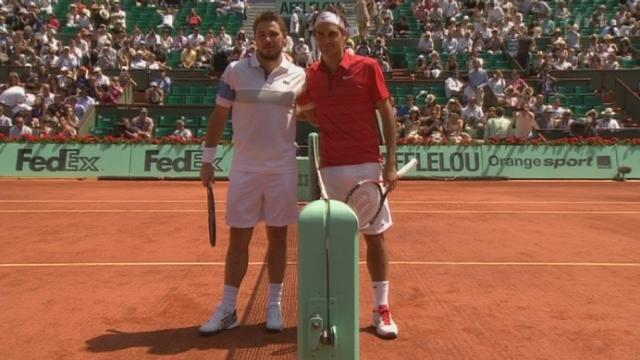 Tennis / Roland-Garros (1/8-finale): Roger Federer bat Stanislas Wawrinka en 3 sets + itw