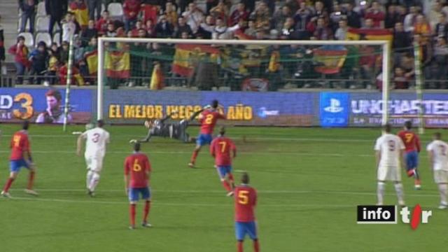 Football / Equipe de Suisse M21: les "Rougets" ont été battu par l'Espagne 3-0 à Cordoue dans le cadre des qualifications pour l'Euro 2013