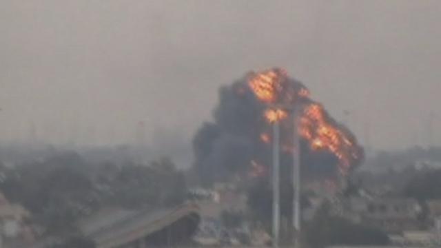 Séquences choisies - Avion de combat libyen abattu