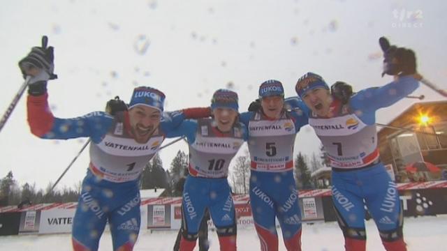 Ski de fond / Tour de Ski (3e étape à Oberstdorf/ALL): Finale messieurs. 4 Russes face à Northug et Cologna. Northug chute, freine Cologna. Quadruple succès russe! 1er Kriukov, 5e Cologna, 6e Northug