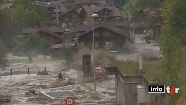 Intempéries en Suisse: le risque d'inondation a-t-il été sous-estimé?