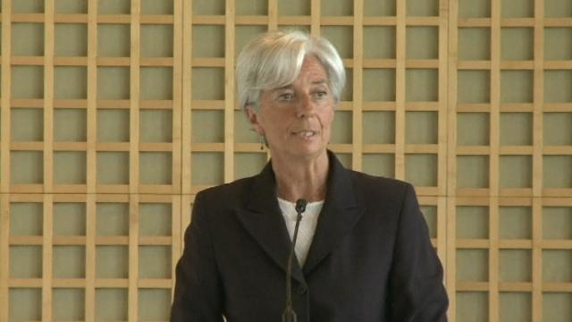 Lagarde annonce sa candidature à la direction du FMI
