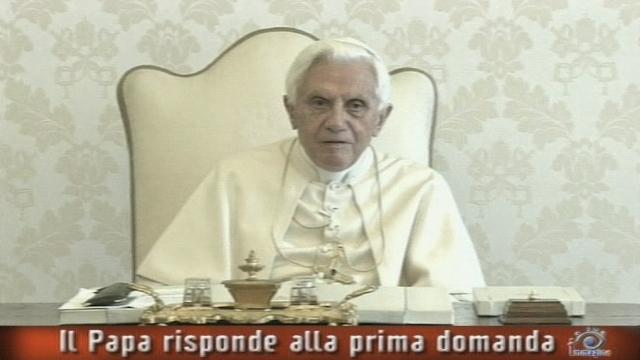 Le pape répond aux chrétiens sur la RAI