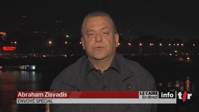 Crise égyptienne : les précisions d'Abraham Zisyadis