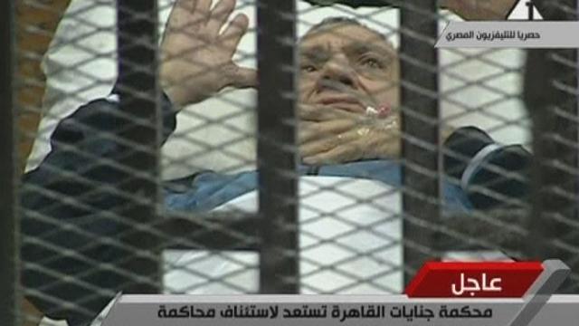 Reprise du procès de Hosni Moubarak