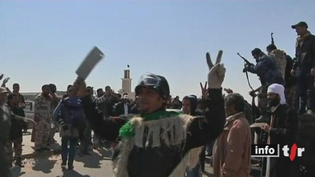 Libye: l'appui aérien de la coalition internationale a permis de reprendre la ville d'Ajdabiya à l'est du pays