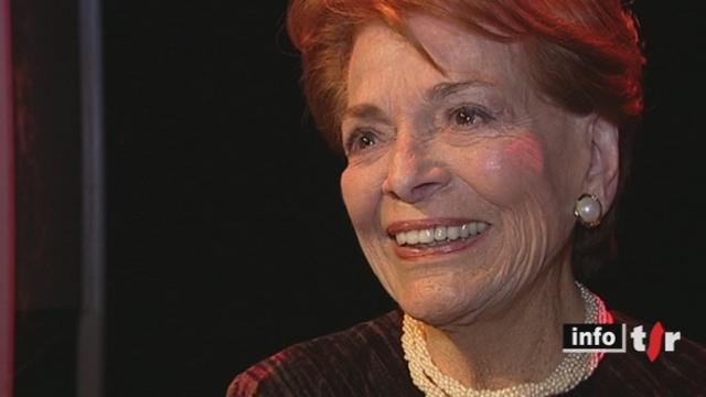 Portrait de Lyss Assia, 87 ans, qui est candidate pour représenter la Suisse à l'Eurovision en 2012