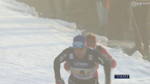 Ski de fond / Coupe du monde à Sjusjoen: l'équipe suisse termine à la 8e place lors du 4x10 km libre, les Norvégiens l'emportent