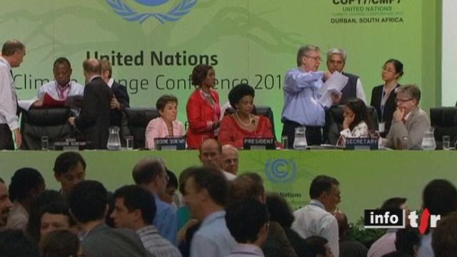 Conférence de Durban: un accord a été trouvé après quatorze jours de négociations