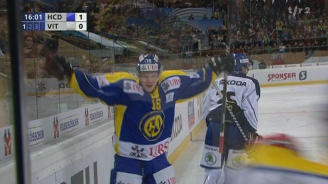 Hockey / Coupe Spengler (1re demi-finale): HC Davos - HC Vitkovice 4-2. Résumé