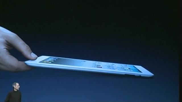 Séquences choisies - Le nouvel iPad présenté par Steve Jobs