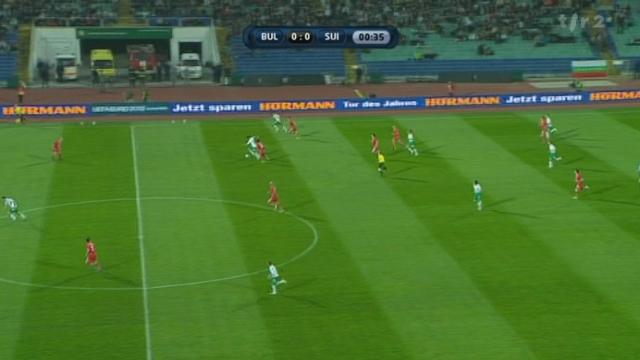 Football/Qualifications Euro 2012: résumé du match Suisse - Bulgarie (0 - 0) et interview de Stephan Lichtsteiner, joueur suisse