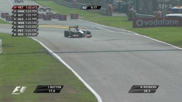Automobilisme / F1 (GP d'Italie à Monza): Sébastian Vettel contine sur sa lancée en décrochant sa 10e pole de la saison