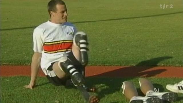 Athlétisme / Championnat du Monde de Daegu: le Sud-Africain Oscar Pistorius, amputé des deux jambes, s'élancera avec ses prothèses au milieu des athlètes valides sur le 400 mètres