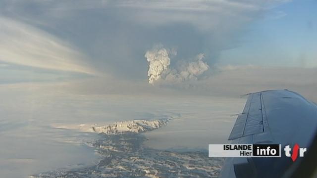 Islande : l'espace aérien islandais a été temporairement fermé suite à l'éruption du volcan Grimsvotn