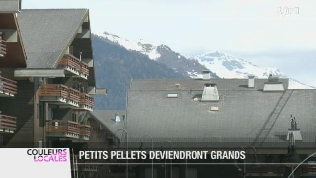 VS: la station d'Anzère se dote d'un chauffage central à bois