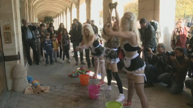 Reportage d’Infrarouge sur les Femen à Paris