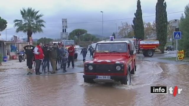 Les intempéries ont durement touché le département du Var (France) où un couple de retraités est décédé dans la nuit de samedi à dimanche