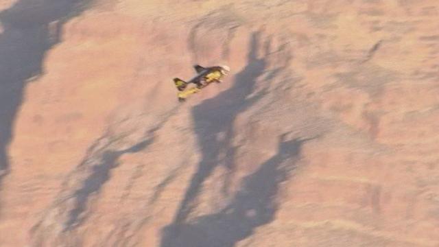 Séquences choisies - Jetman dans le Grand Canyon