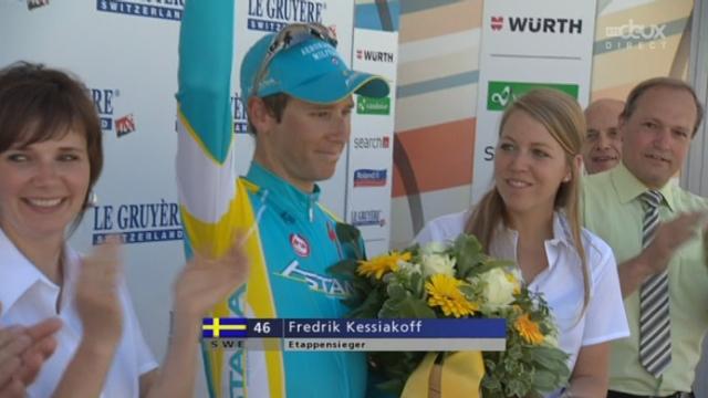 7ème étape : Fredrik Kessiakoff s’impose au contre-la-montre avec 2 secondes de moins que Fabian Cancellara.