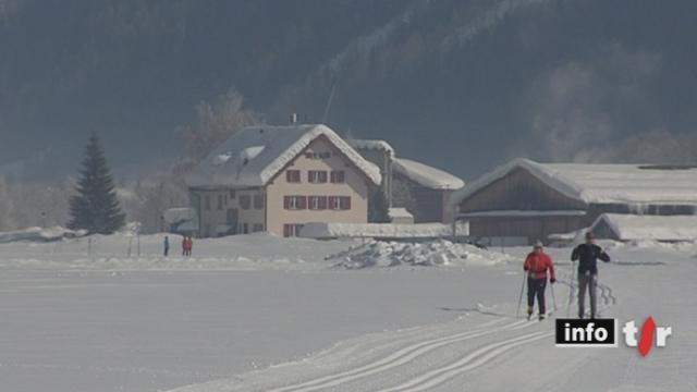 VS : avec moins 33,8 degrés ce week-end, la localité d'Ulrichen accumule les records de froid extrême
