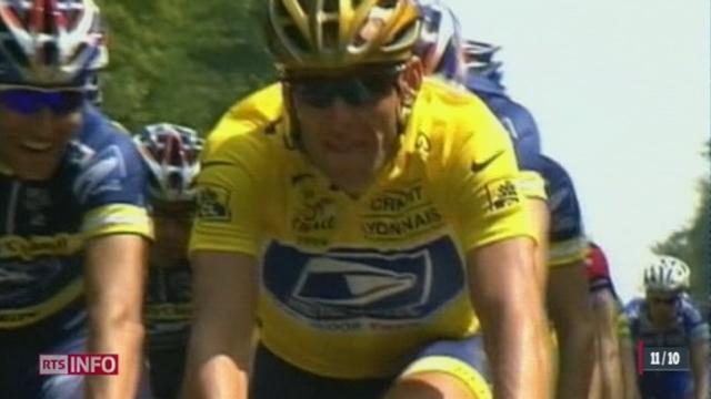 Dopage: un dossier de mille pages accablent le cycliste Lance Armstrong