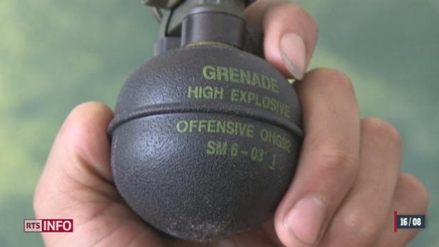 Des milliers de grenades suisses sont passées par les Emirats Arabes Unis avant d'arriver à la rébellion syrienne