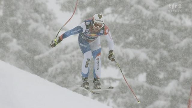 Ski alpin /descente de Kitzbühel: deux Suisses, Marc Gisin et Ambrosi Hoffmann, ouvrent une descente de la Streif raccourcie à cause des conditions (chutes de neige)
