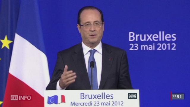 François Hollande a réussi à imposer le sujet des euro-obligations dans le débat européen sur la croissance lors du sommet de l'UE qui s'est tenu mercredi soir