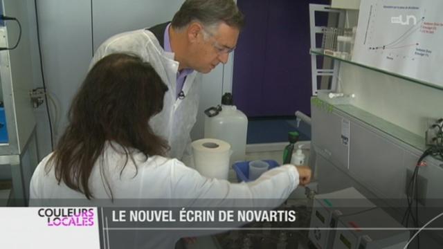 VD: vendredi matin à Prangins, l'entreprise pharmaceutique Novartis a inauguré son bâtiment de recherche et de développement fraîchement rénové