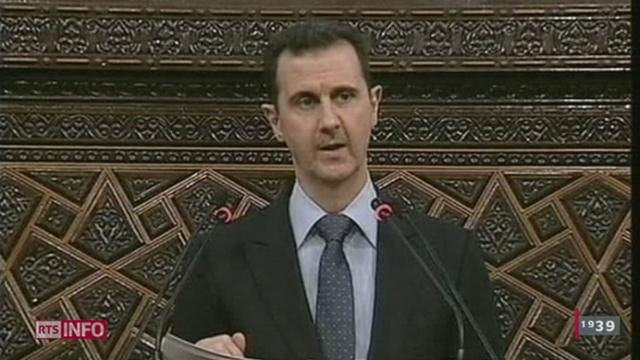 Syrie: le président Bachar-al-Assad répond à la communauté internationale qui accuse ses milices d'être responsables du massacre de Houla