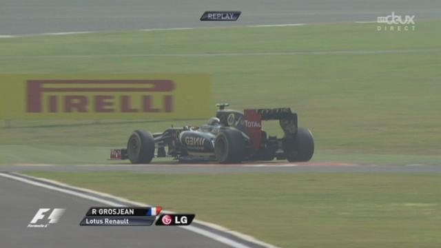 Qualifications : Q2 Grosjean est éjecté de la Q1 lors des dernières secondes alors que Maldonado et Rosberg restent dans le top 10.