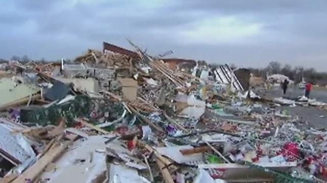 Séquences choisies - Tornades meurtrières aux USA