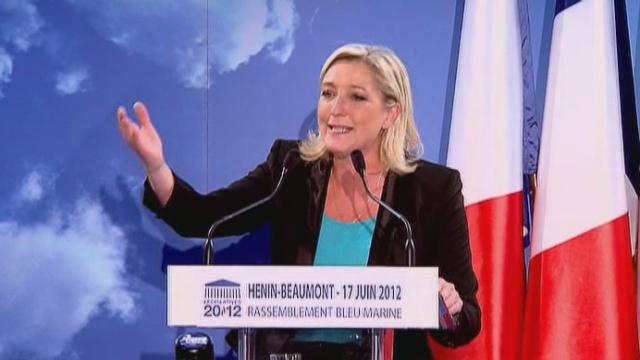 Marine Le Pen battue, deux élus FN à l'Assemblée