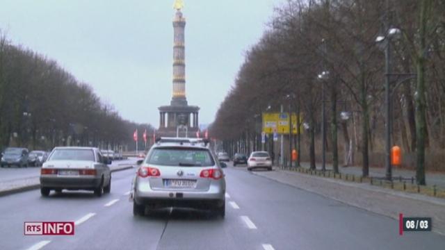 Allemagne: des chercheurs ont mis au point une voiture capable de se déplacer toute seule dans le trafic