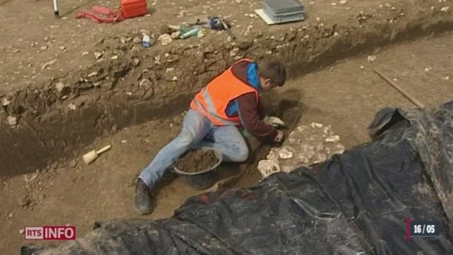 La construction de la nouvelle usine de Tag Heuer à Chevenez (JU) dévoile des trésors archéologiques