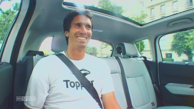 En route pour Roland-Garros avec Juan-Carlos Ferrero (ESP)