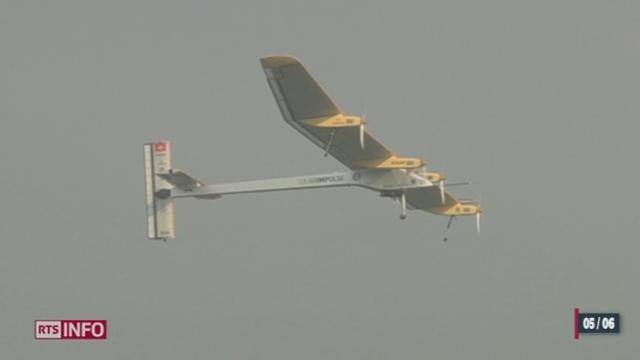 L'avion solaire de Bertrand Piccard survole le Maroc et devrait arriver mardi vers minuit à Rabat