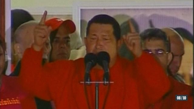 Venezuela: Hugo Chavez a remporté l'élection présidentielle contre Henrique Capriles